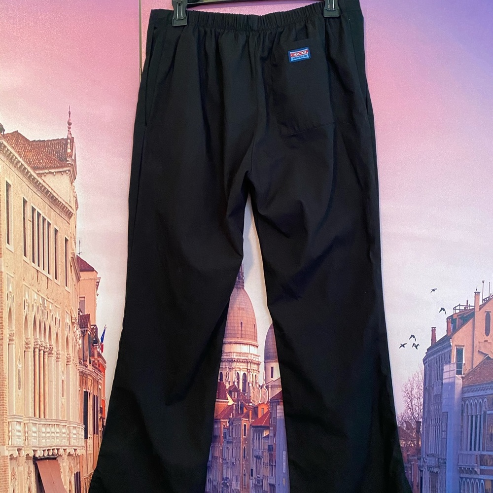 Cherokee  Size Small Petite flare leg scrub pants